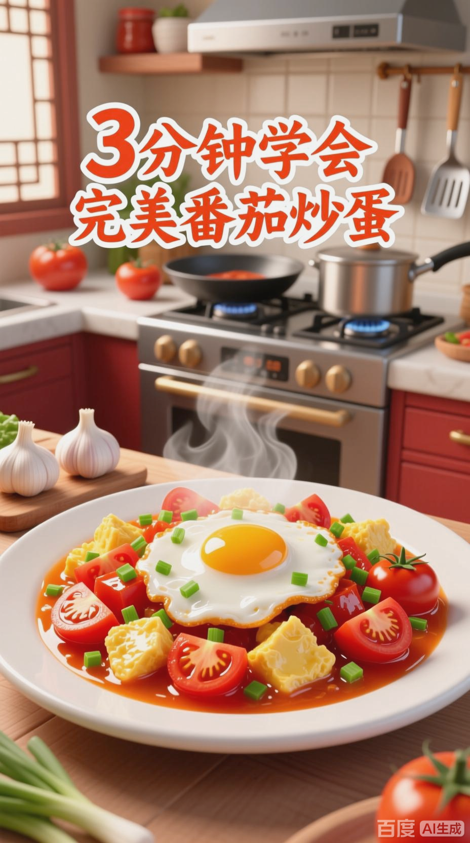 番茄炒蛋，家常美味轻松学
