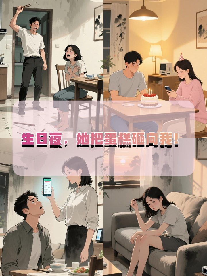 猜不透她的冷淡,直到蛋糕砸碎十年误解!