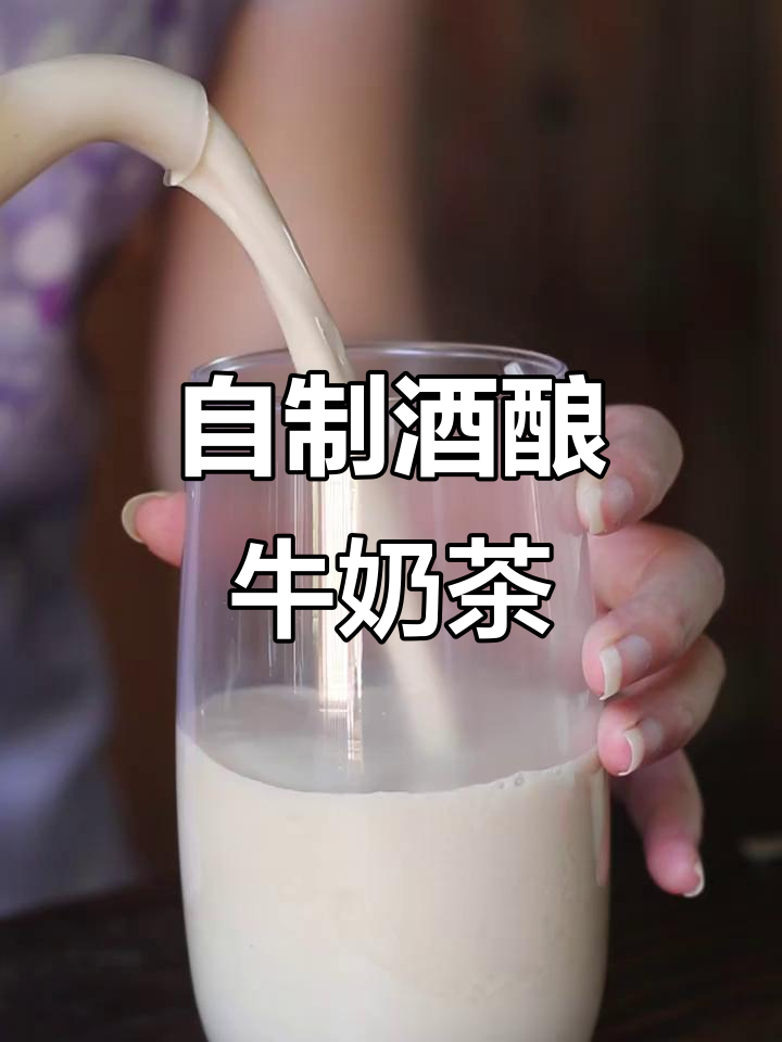 简单又香浓的醪糟奶茶，轻松搞定！