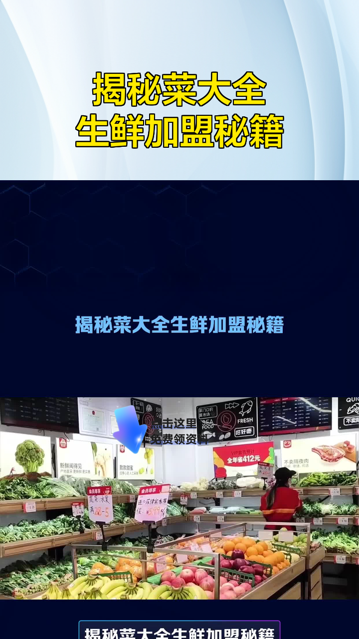 揭秘菜大全生鲜加盟秘籍