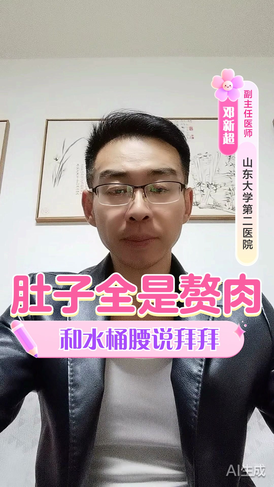 肚子全是赘肉，和水桶腰说拜拜