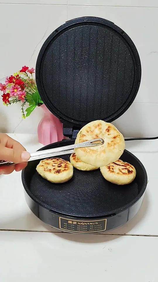 金正电饼铛,双面加热不粘煎烤机,加大加深多功能早餐烙饼锅,电煎锅