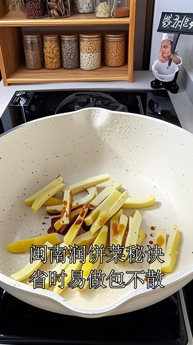 闽南润饼菜秘诀省时易做包不散