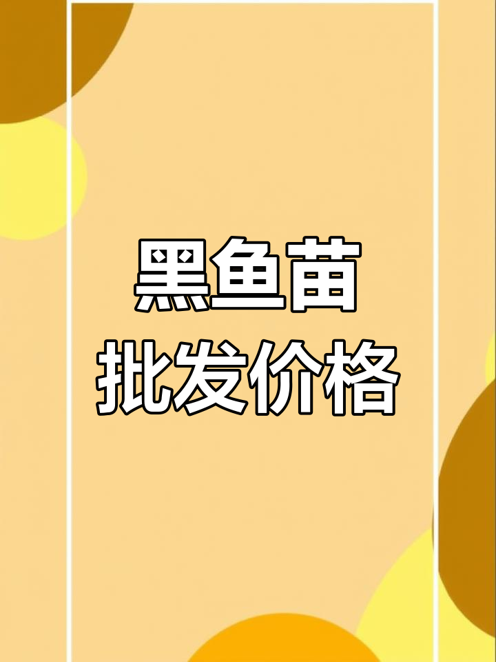 2025年黑鱼苗价格大揭秘,广东花都区优质乌里鱼苗批发价