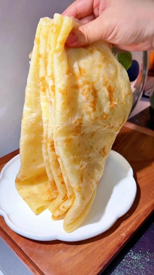 筋饼卷肉无法形容的好吃