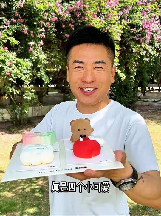 永济廖朵朵四拼慕斯蛋糕