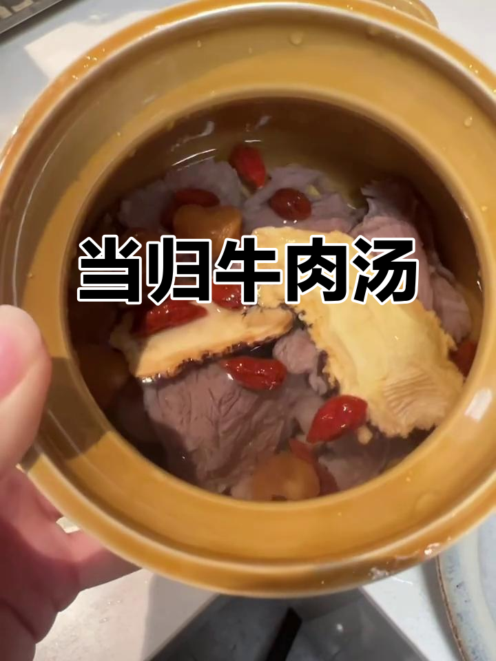 末伏补气神器,当归牛肉汤轻松做