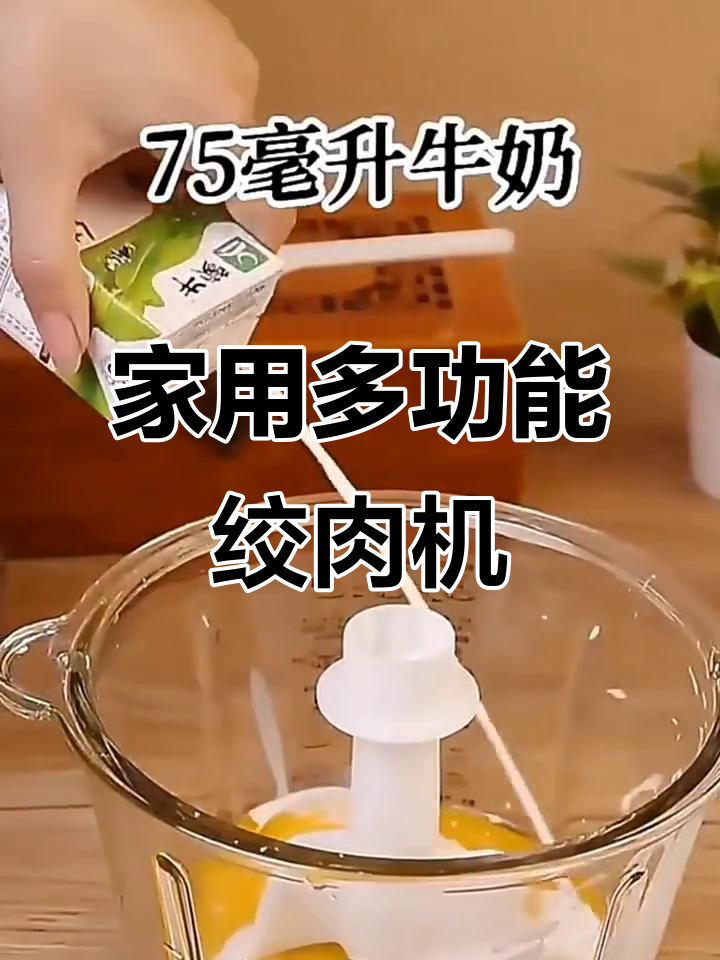 九阳多功能绞肉机，家用电动小型搅拌机和面碎菜全搞定