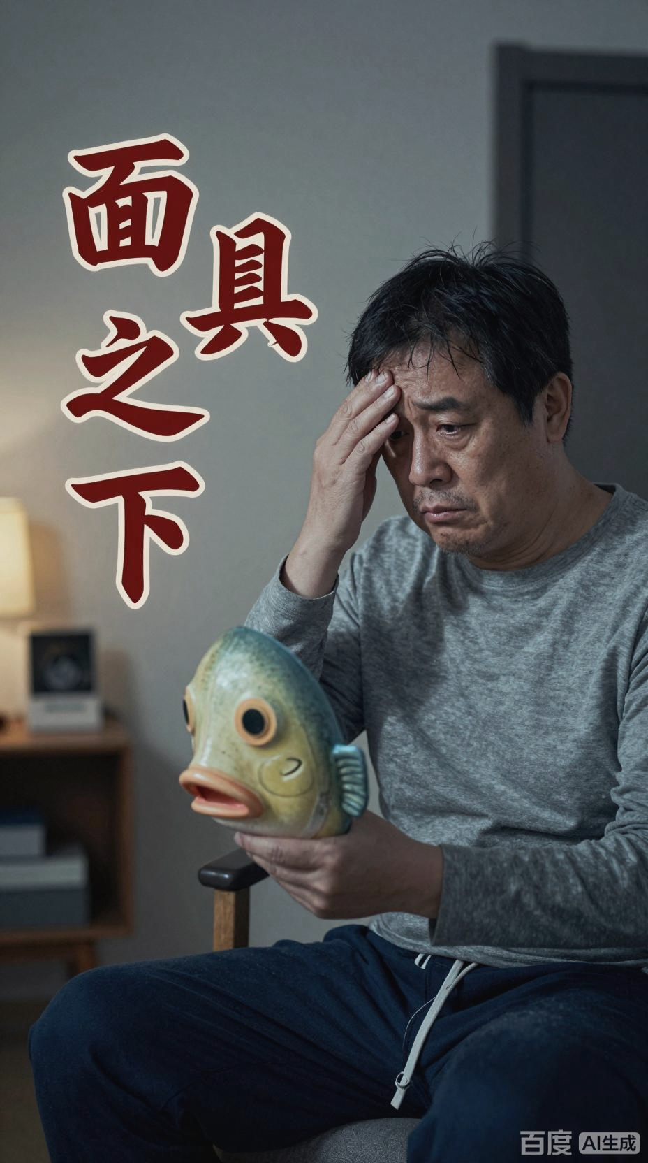 鱼头面具下藏了十年,摘下的瞬间全场泪崩!