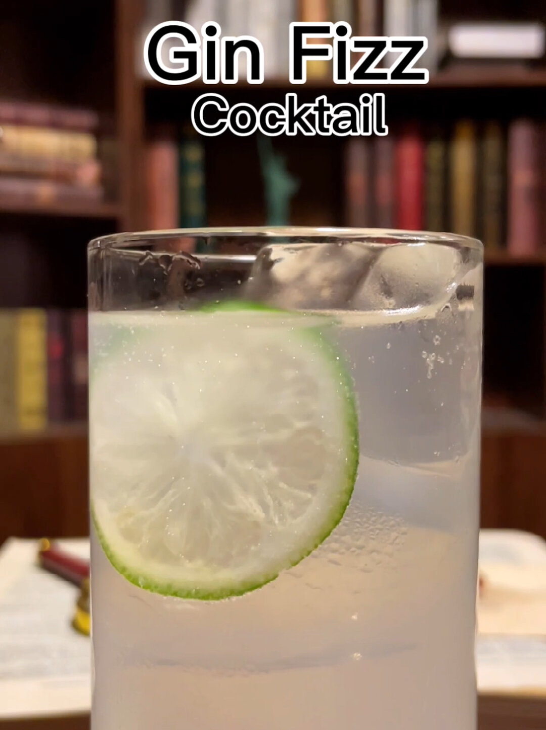 调酒|经典鸡尾酒 金菲士 Gin Fizz