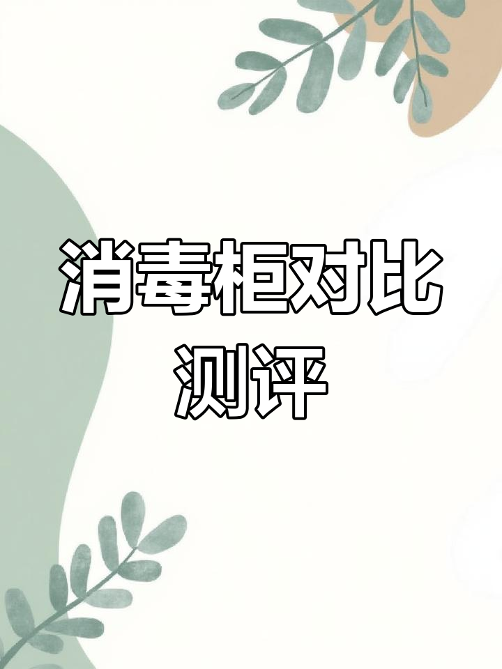 全面评测两款消毒柜,性价比大比拼!