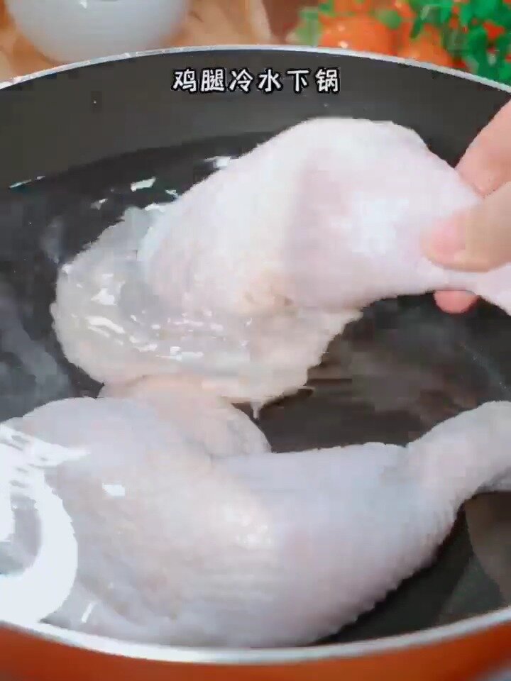 白灼鸡腿肉