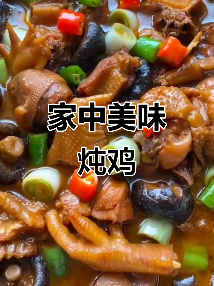 假期炖鸡，香气扑鼻，营养满满，全家都赞不绝口！