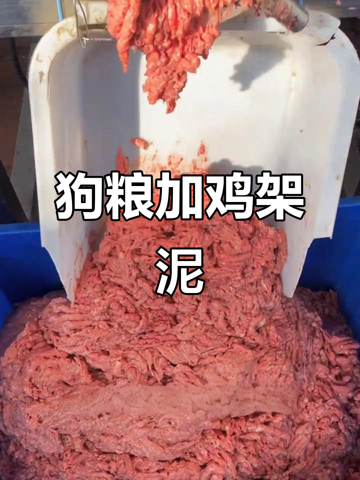 狗狗挑食怎么办?试试这款鸡架泥,增肥又亮毛