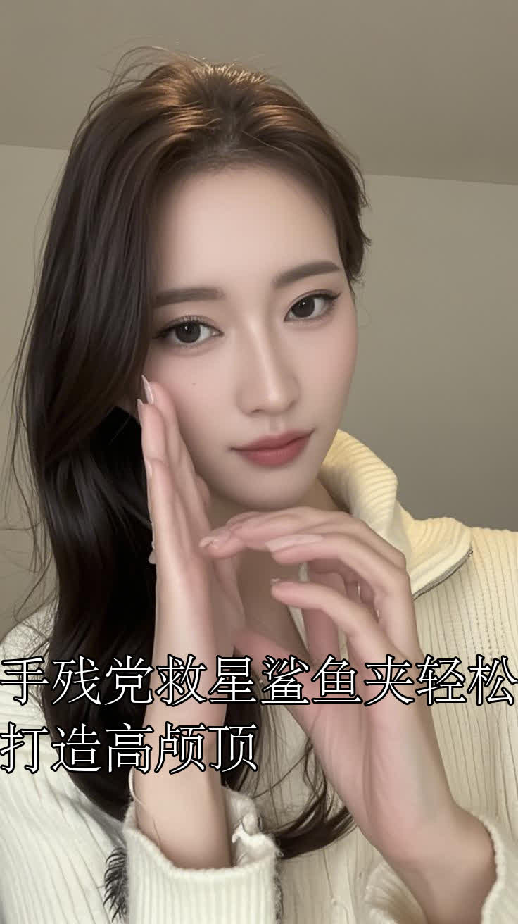 手残党救星鲨鱼夹轻松打造高颅顶