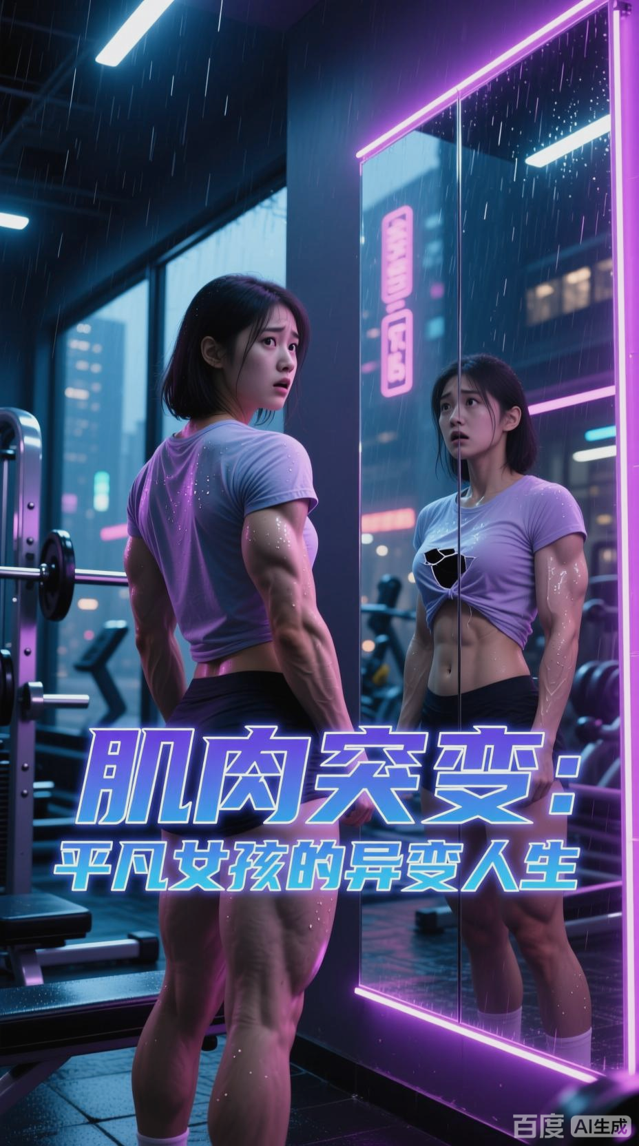 普通女孩的肌肉突变