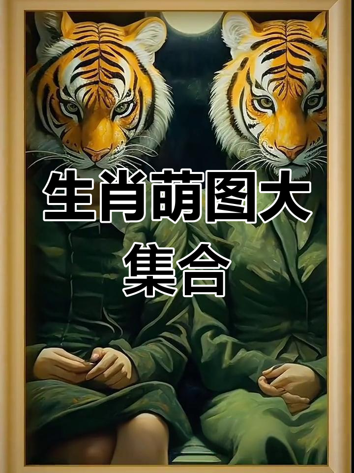 十二生肖拟人闯江湖,快来领取萌趣头像