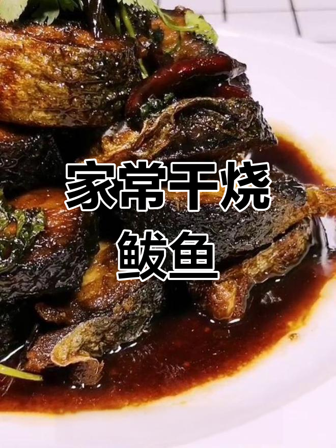 干烧鲅鱼的家常做法,鲜香美味