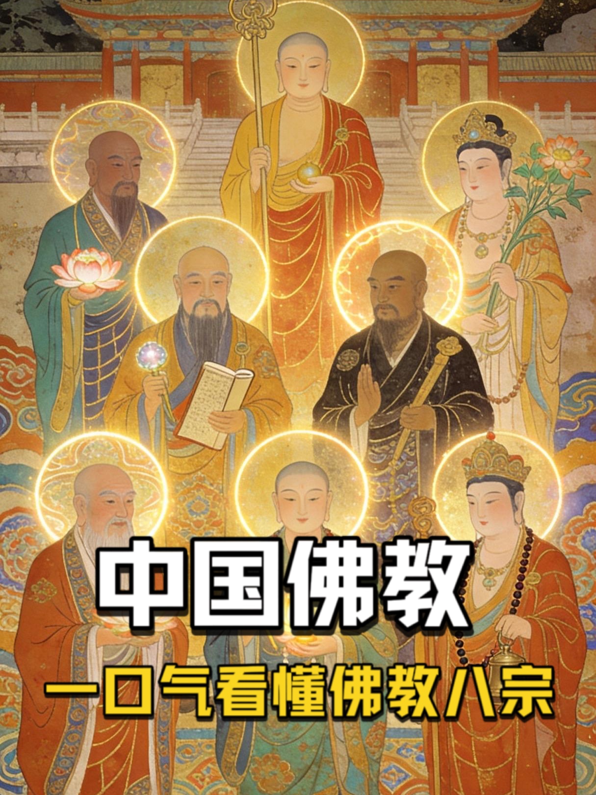 一条视频带你了解分类及在中国有影响力的八大宗派