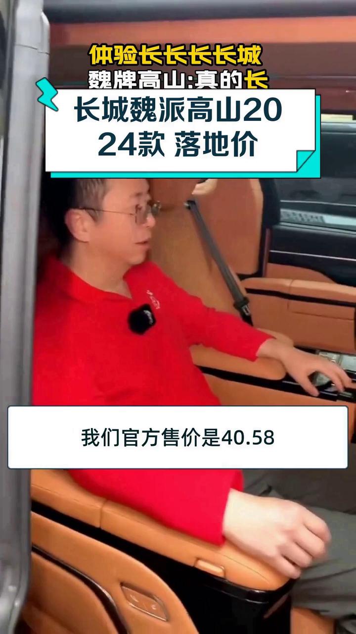 长城魏派高山2024款 落地价