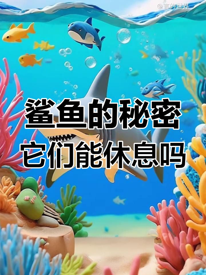 鲨鱼不游动会淹死?揭秘它们的呼吸方式