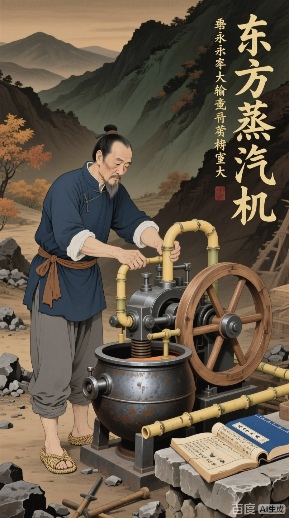 中国古代蒸汽动力:火轮传奇