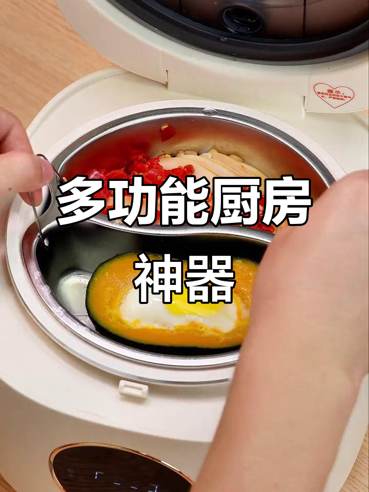 一锅多用,适合小家庭烹饪需求,蒸菜炖汤全能