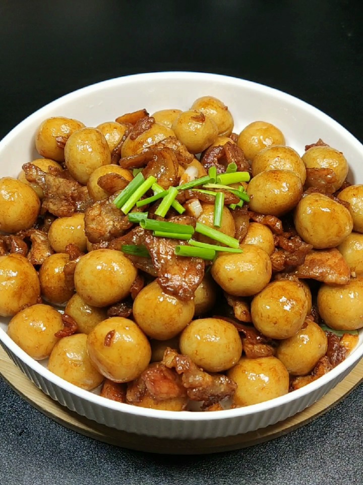 红薯圆子烧肉