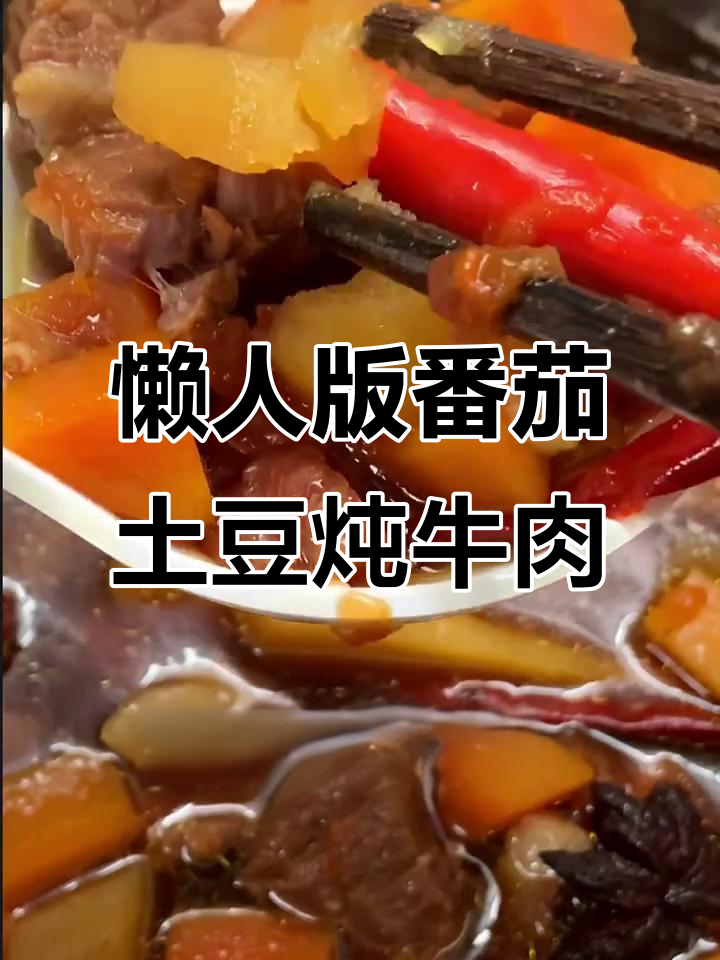 一锅饭搞定红烧牛肉,汤汁拌面超香