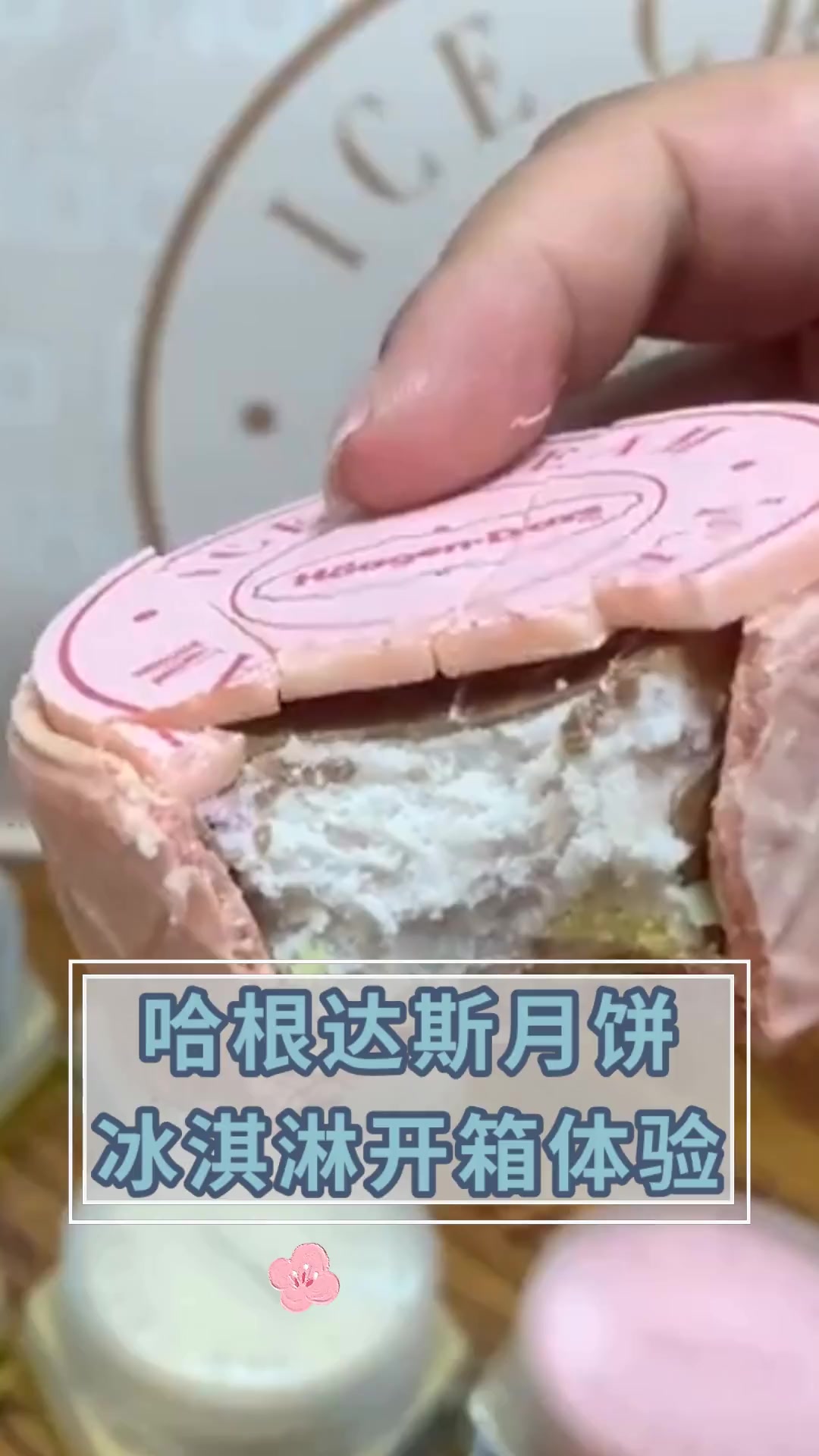 哈根达斯月饼,冰淇淋开箱体验