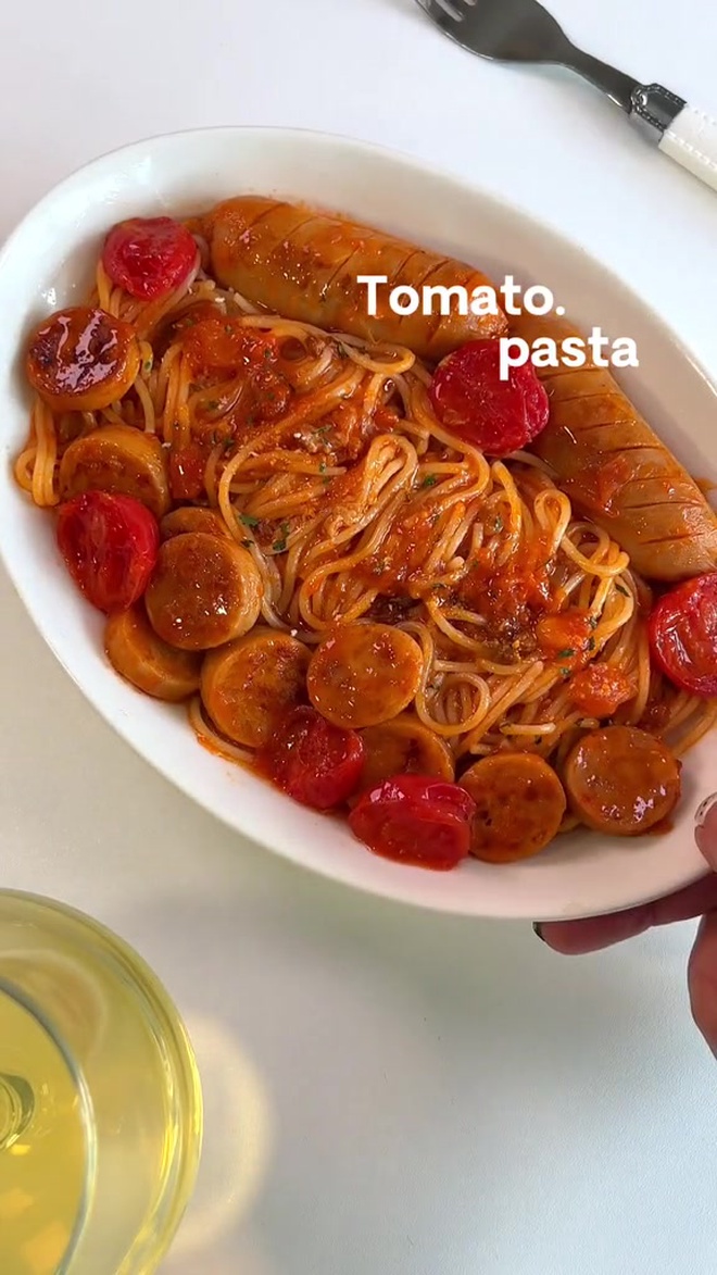 经典番茄肉酱意面,简单快手,浓郁好吃