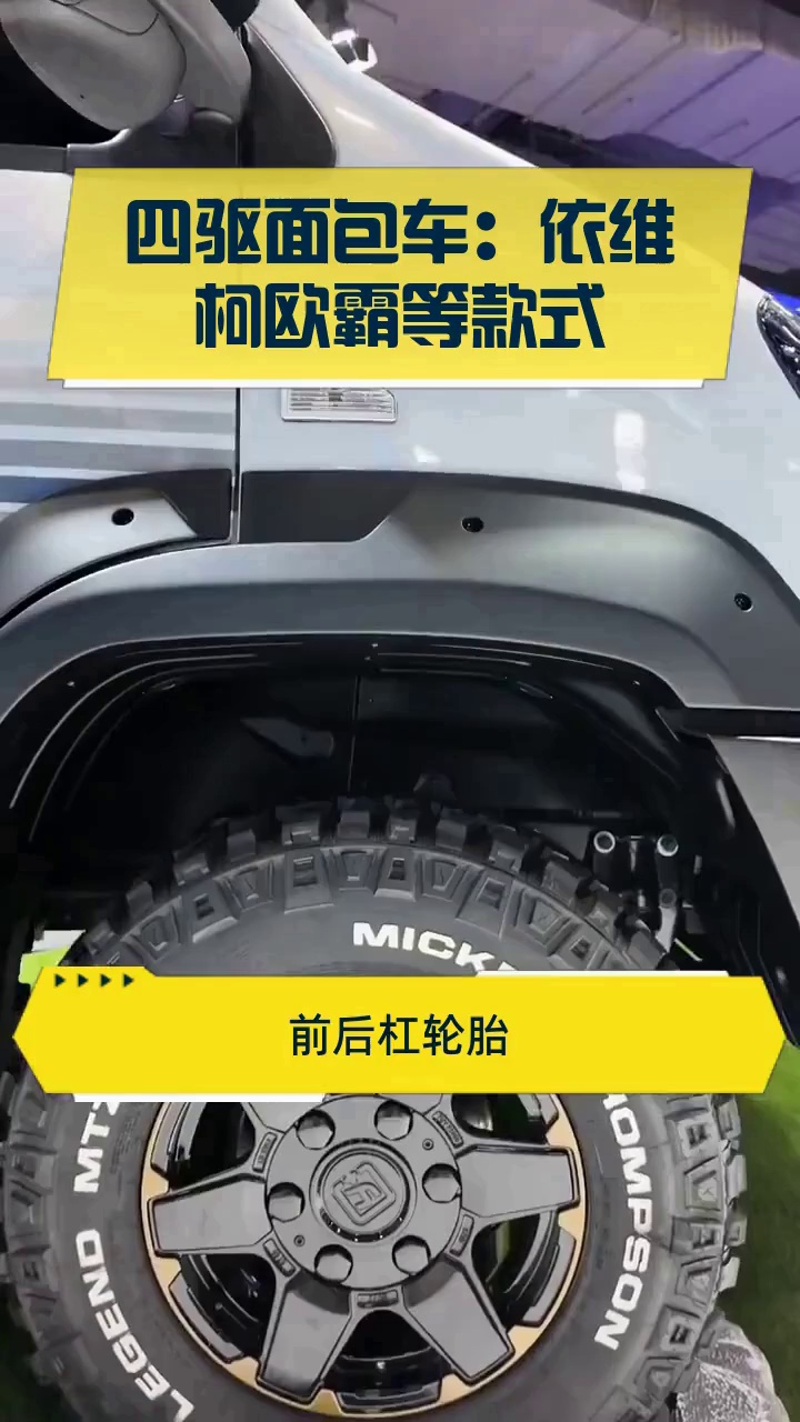 四驱面包车：依维柯欧霸等款式