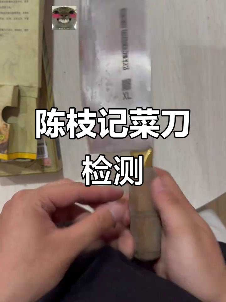 菜刀材质揭秘!陈枝记四百五十元值不值?