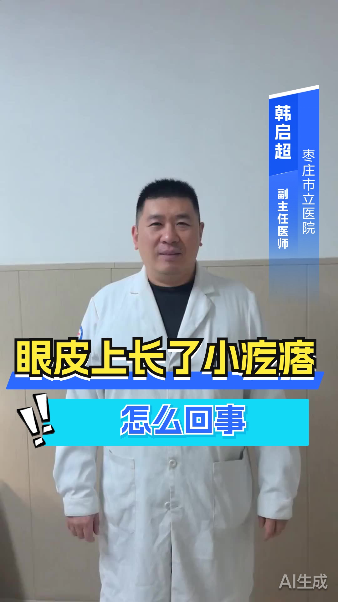 眼皮上长了小疙瘩怎么回事