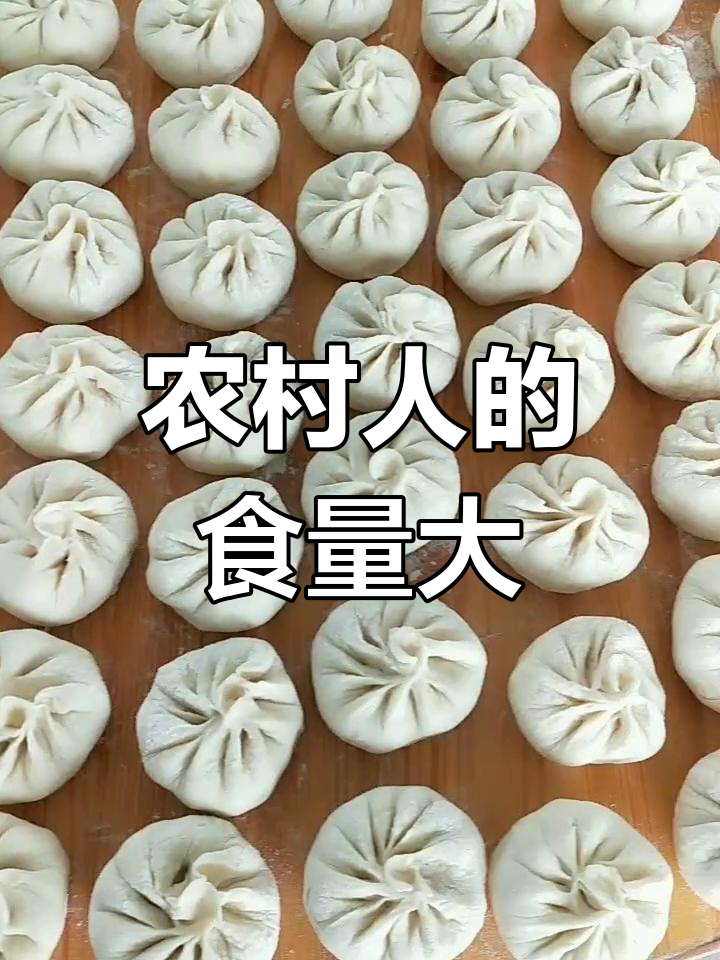 今天包包子,大锅都装不下!农村人干活多,饭量也惊人