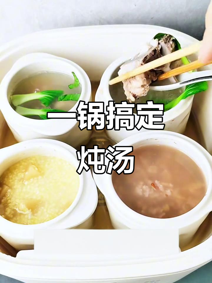 懒人必备:隔水炖盅,一锅出美味汤品