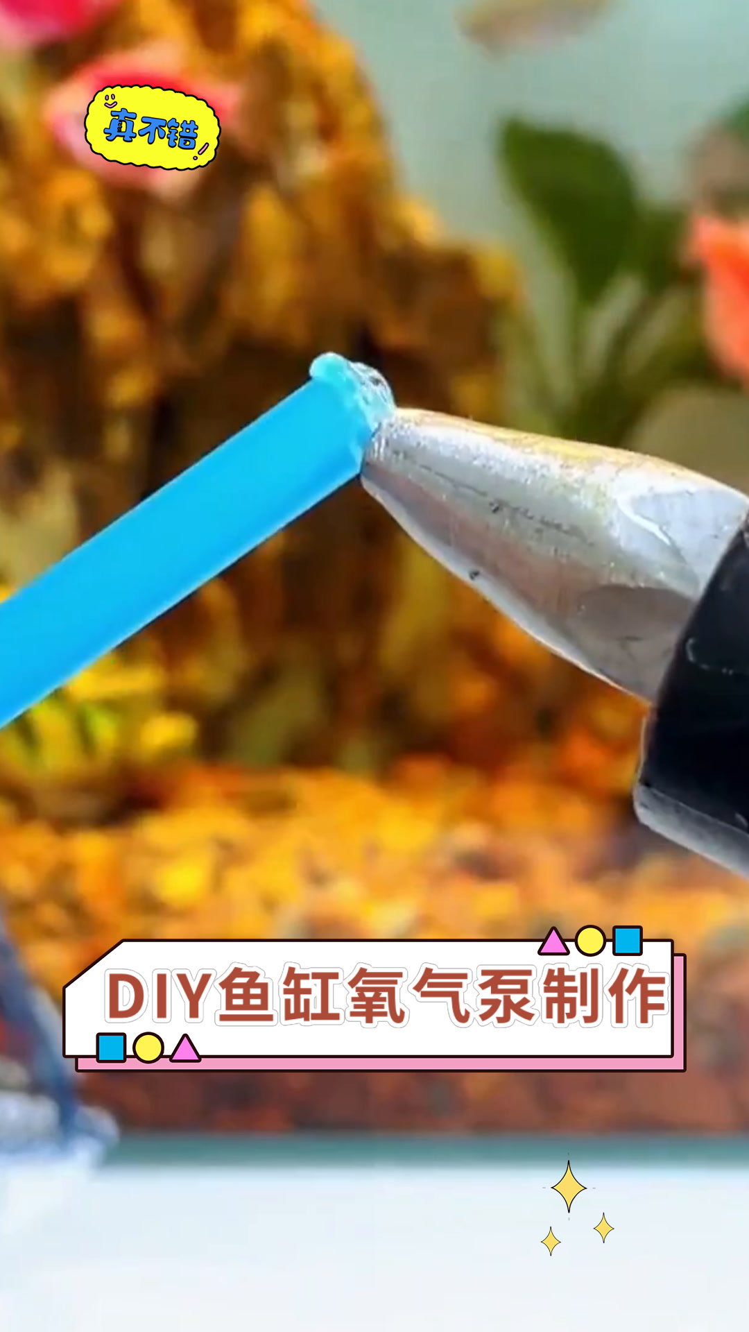 DIY鱼缸氧气泵制作