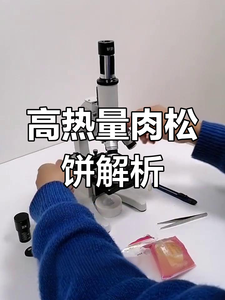 肉松饼放大五百倍,你敢吃吗?