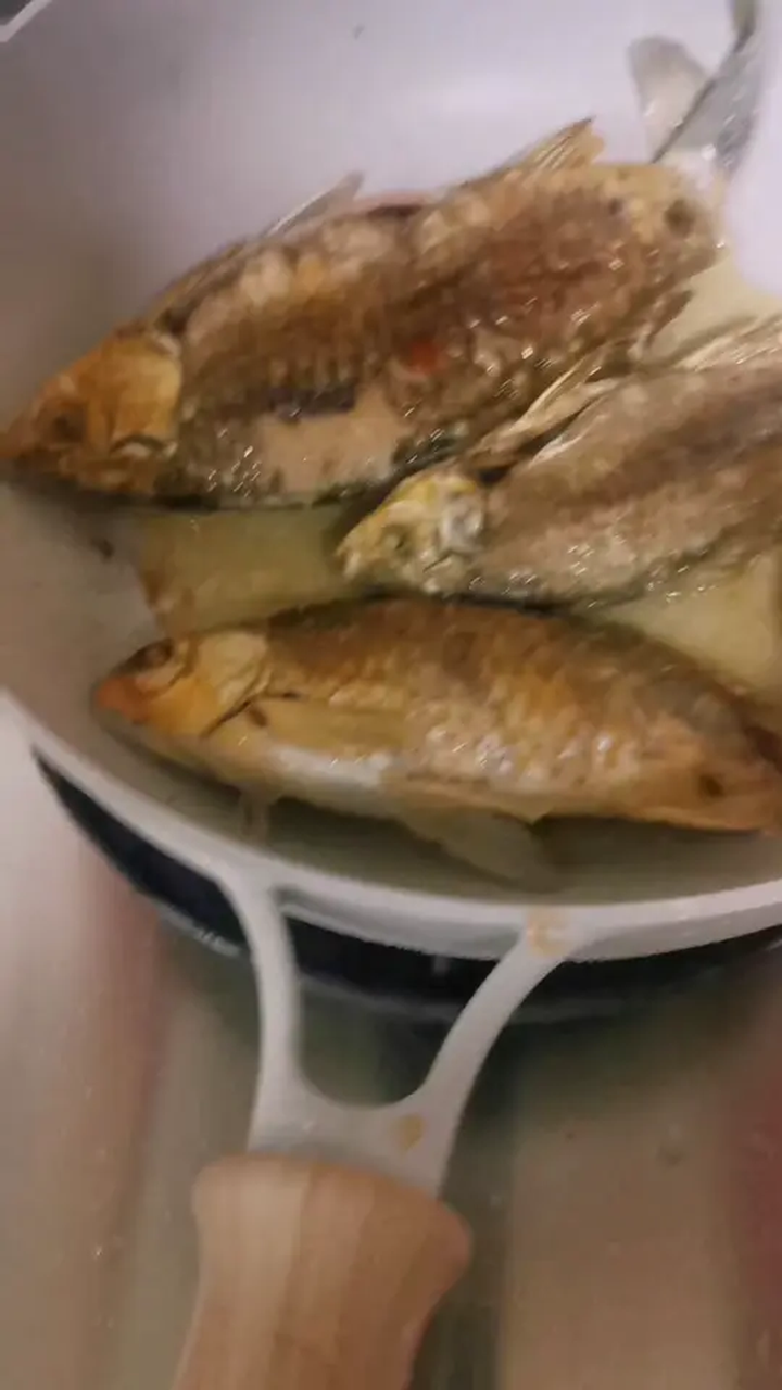 保姐做的土鲫鱼汤又白又鲜里学的