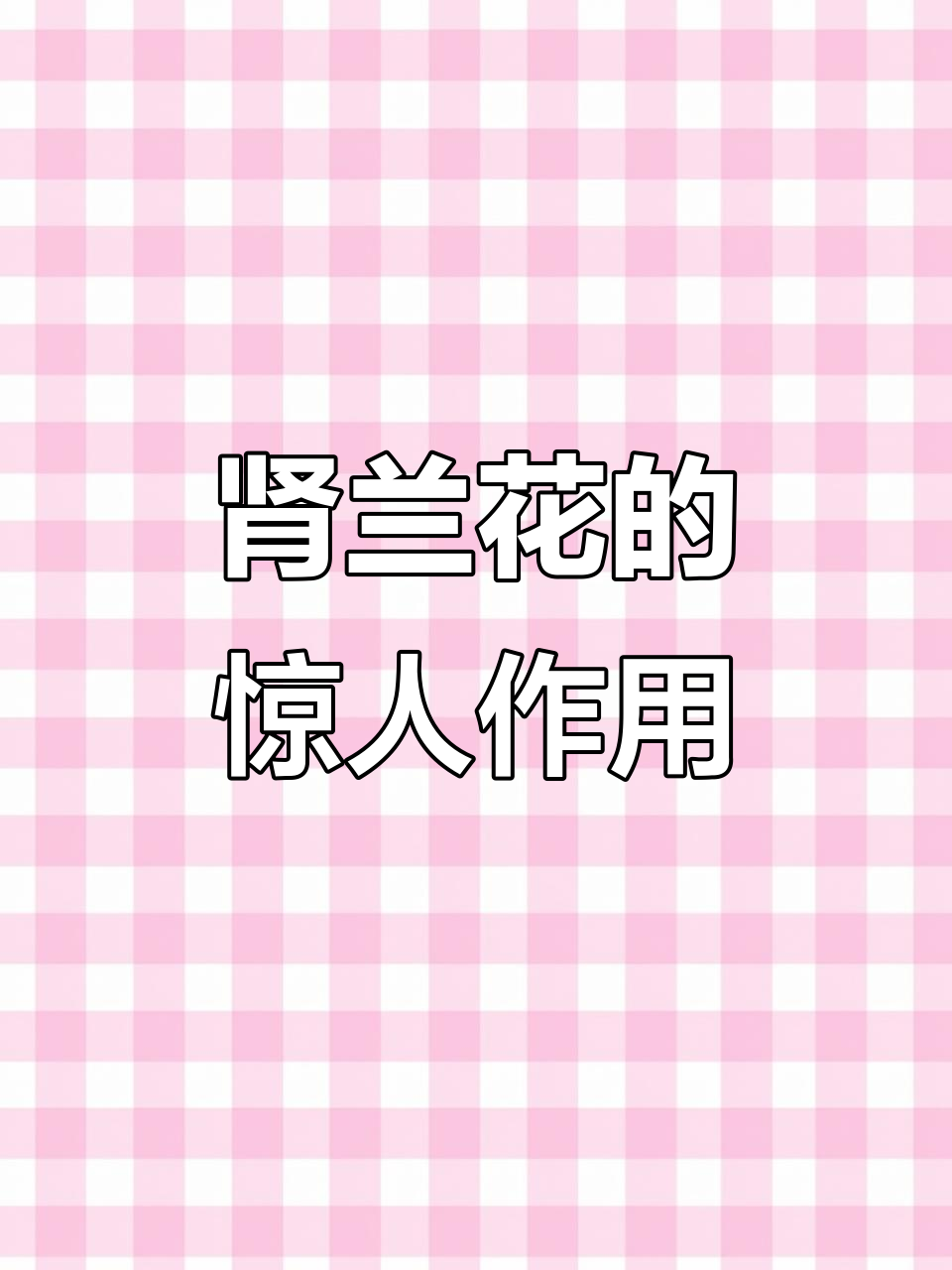 肾兰花带来的神奇效果,你绝对没见过!