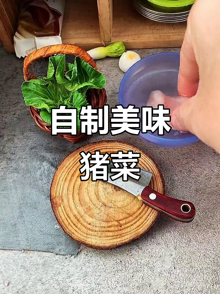 独自在家,做猪肉炒青菜,竟然忘了放辣椒!