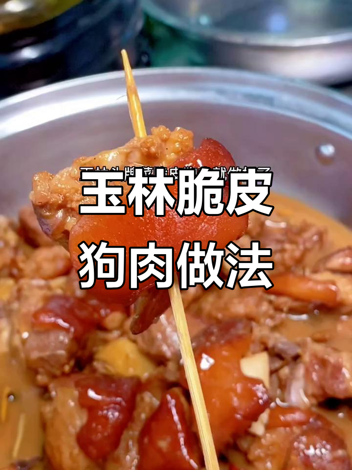玉林脆皮狗肉制作秘籍，教你轻松做出地道美味