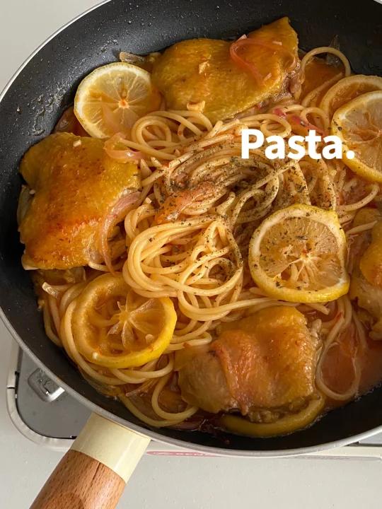 初秋开胃|泰式甜辣鸡扒意面也太好吃了