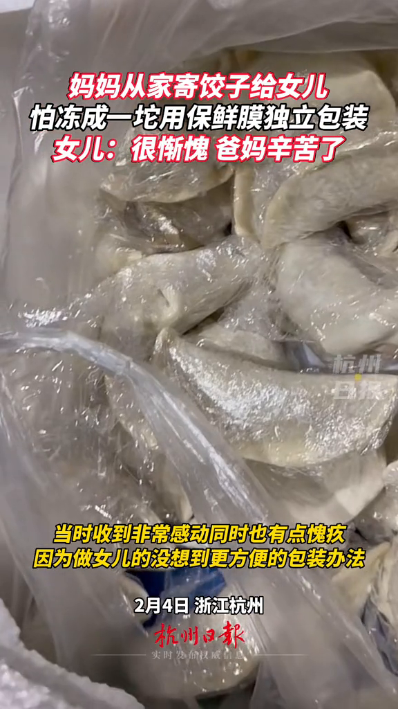 被爱意独立包装的饺子