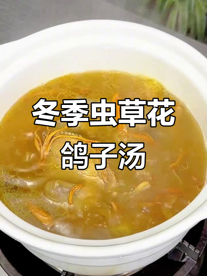 寒冬滋补虫草花鸽子汤，暖心又营养