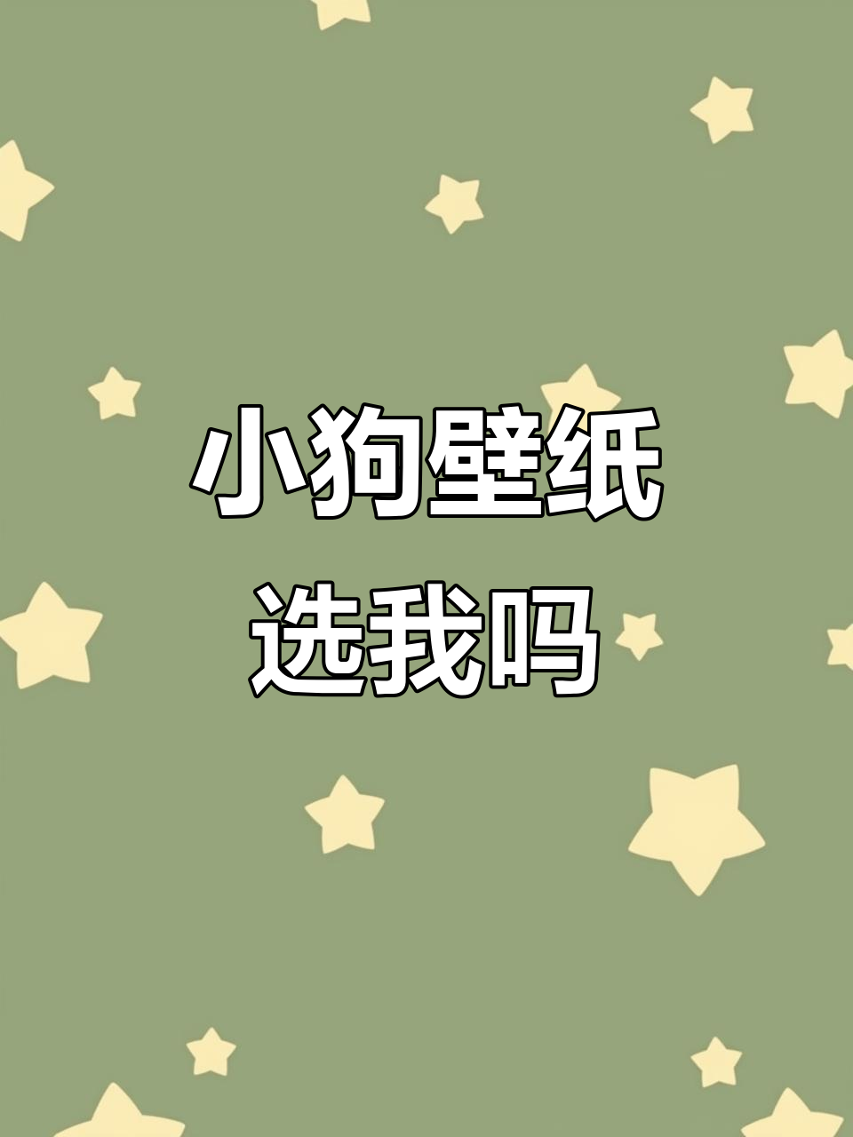 2025年你的小狗壁纸会是我吗?
