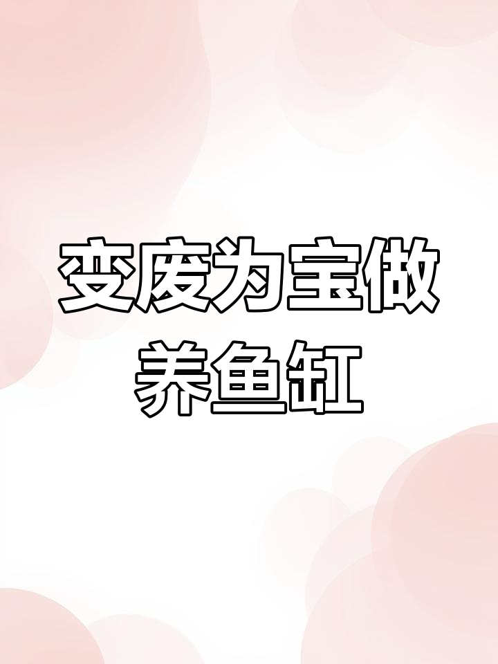 废旧塑料桶变鱼缸,DIY花盆创意十足