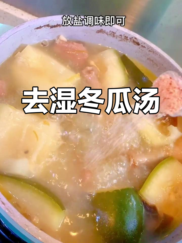 湿气重?试试这款冬瓜眉豆汤,祛湿又美味