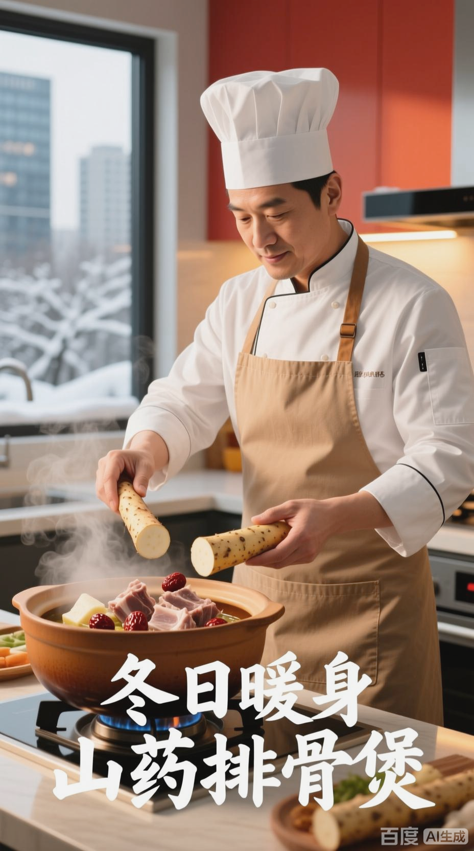 冬日暖身，山药排骨煲滋养全身