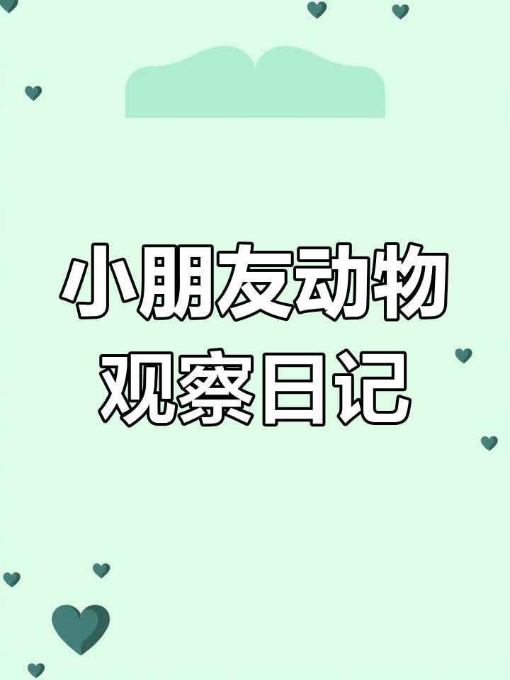 一年级动物观察日记,小朋友们的趣味作业展示